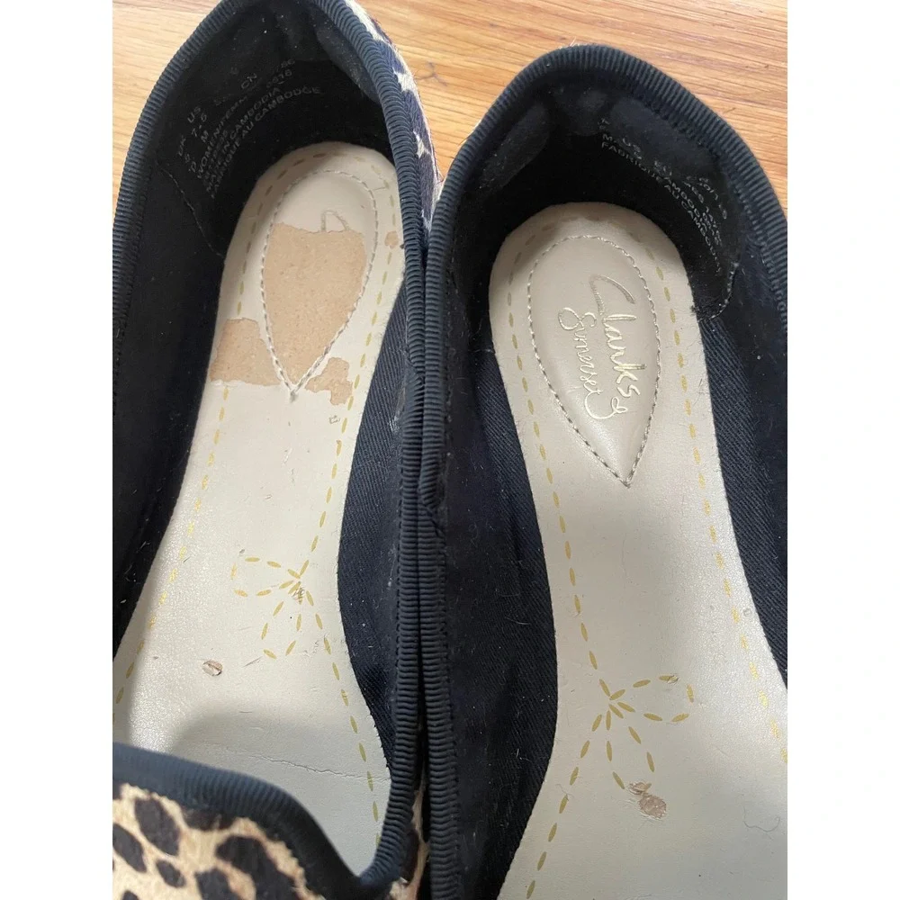 Clarks leopard print